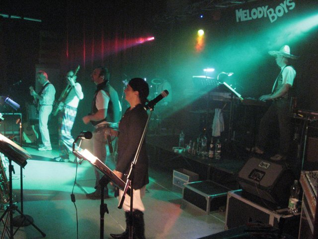 Les Melody Boy's sur scène